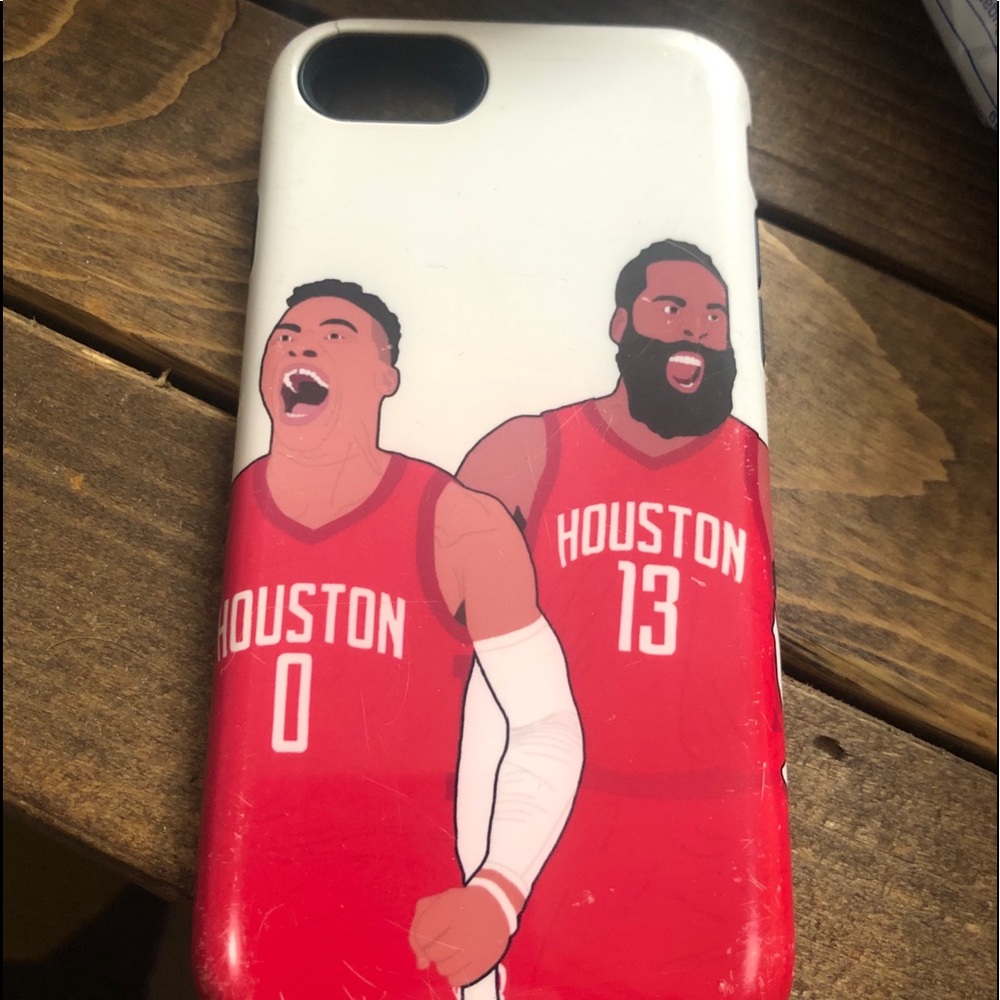 Houston Rockets iphone 7/8 nba phone case.